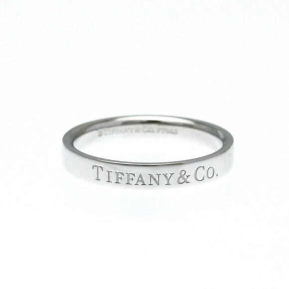 TIFFANY & CO. Platinum Ring - Picture 1 of 9